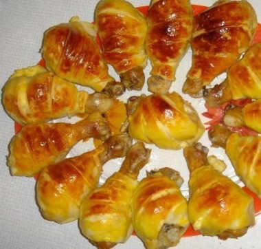 Куриные ножки в тесте