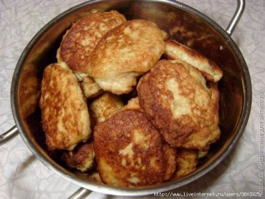 Куриные котлетки с овощами