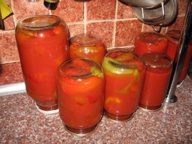 Лечо из перца с луком