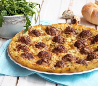 Картофельная запеканка с фаршем