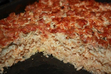 Запеканка "А ля голубцы"