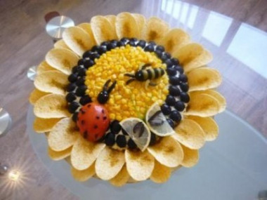 Салат "Подсолнух"