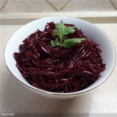 Острый свекольный салат