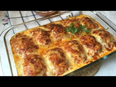 Запеканка с мясным фаршем