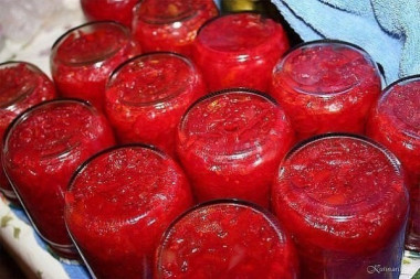 Очень вкусная заправка для борща с фасолью