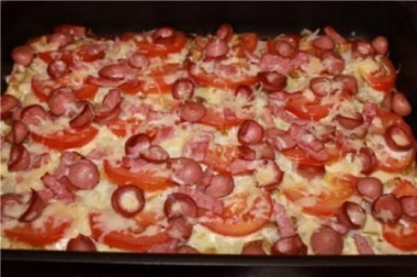 Картофельная пицца