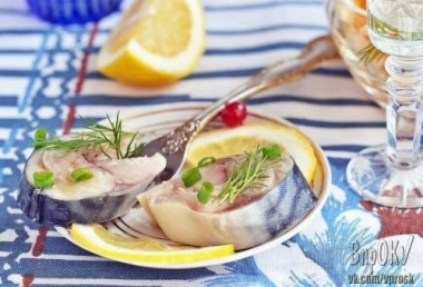 Рецепт скумбрии маринованной в домашних условиях