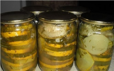 Кабачки "как грузди" на зиму