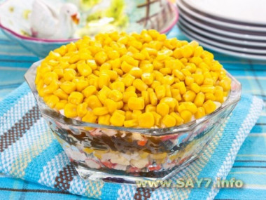 Салат "Дикое озеро"