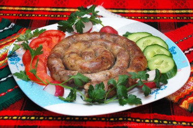 ДОМАШНЯЯ КОЛБАСА  