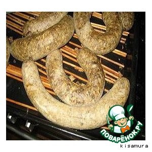 Ливерная колбаса (домашняя)