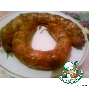 Домашняя колбаска