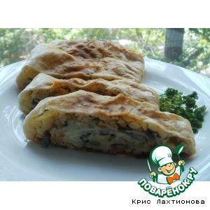 картофельная запеканка из лаваша