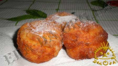 Творожные пончики