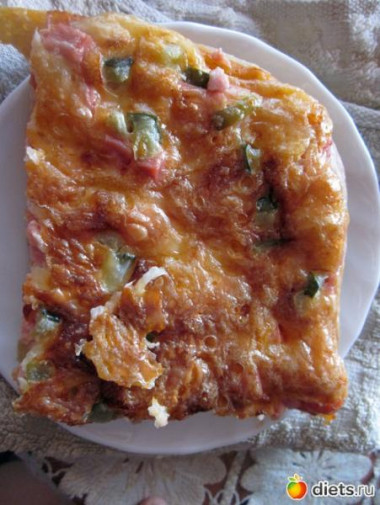 Еврейский сырно-луковый пирог