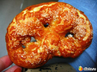 Булочки " Воздушные брецели"