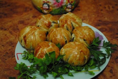 Клубочки с курицей