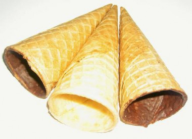 Вафельные стаканчики для мороженого