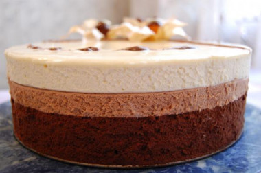 Торт "Три шоколада"