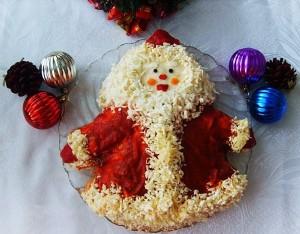 Салат «Дед Мороз»