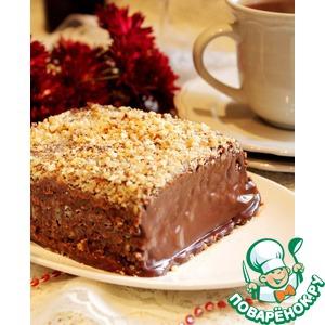 шоколадный десерт