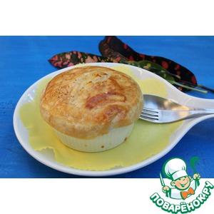 куриный пирог в горшочке