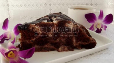 шоколадный тортик быстрый