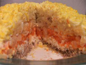 Салат Мимоза