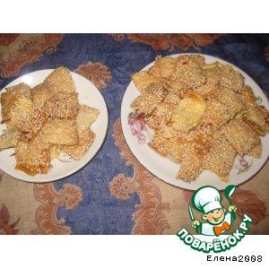 слайсы кунжутные на кефире