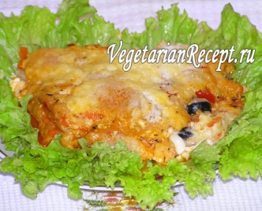 Овощная лазанья