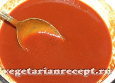 Соус из томатной пасты