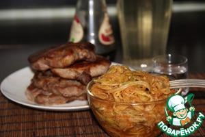 кабачки маринованные