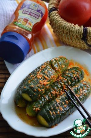 кисло-сладкие оггурцы