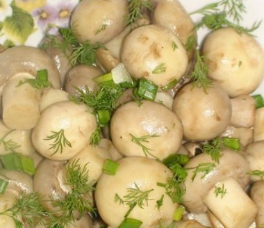 маринованные грибы