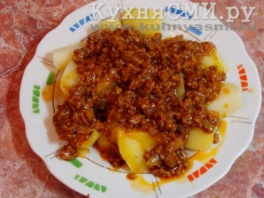 Подливка из фарша