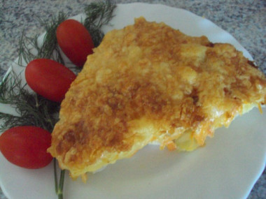 РЫБКА ПОД ОВОЩАМИ И СЫРОМ