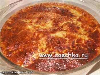 Запеканка с печенью и рисом