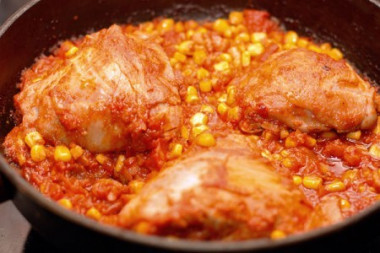 Куриные салаты