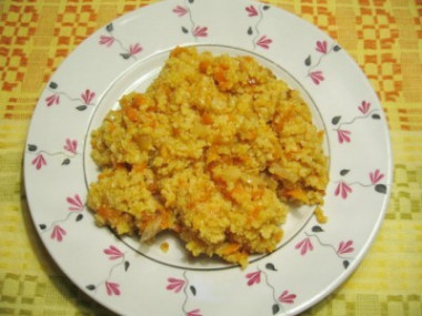 Пшенная каша с овощами