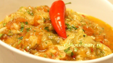 Салат из баклажанов "Домашний"