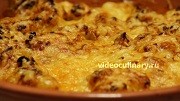 Цветная капуста с помидорами и сыром