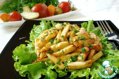 Жареный сельдерей