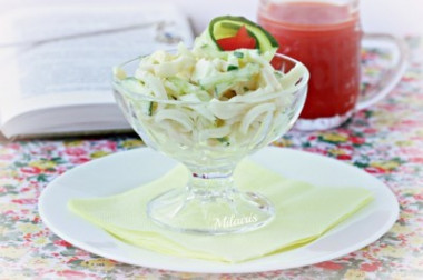 Салат "Кальмарный бум"