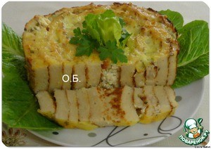 Закусочный торт "Мясной лабиринт"