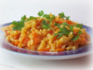 Булгур с овощами по-турецки