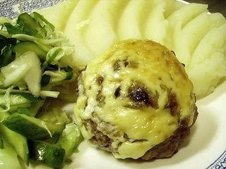 Биточки с грибами