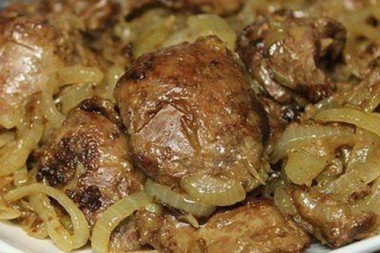 Куриная печень по- охотничьи. Атака, чередование.