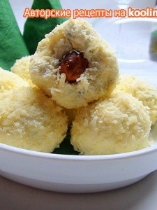 Конфетки из сыра