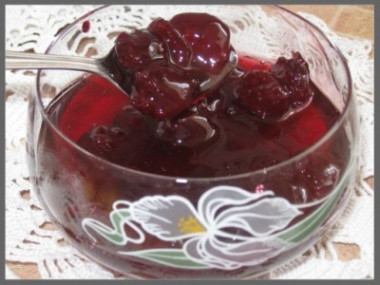 Варенье из замороженной вишни
