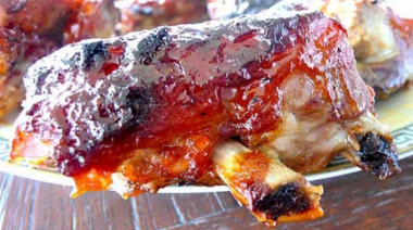 Свиные ребрышки «барбекю» в духовке